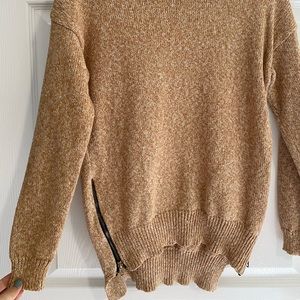 Forever 21 Zip Side Sweater
